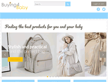 Tablet Screenshot of buying4baby.info